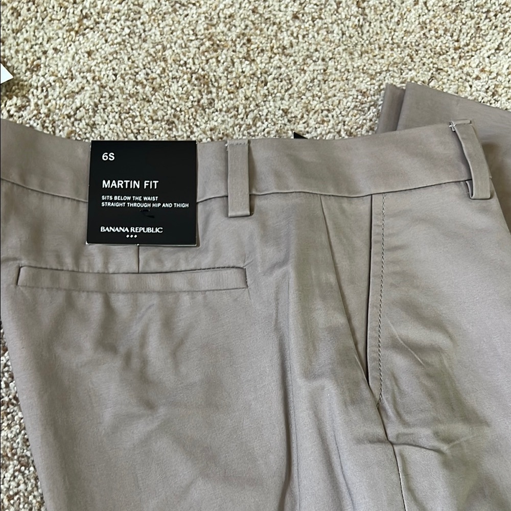 Banana Republic Women's Gray Martin Fit Trousers